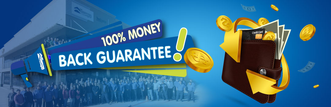 Image used to identify the Money Back Guarantee with Tempo Air